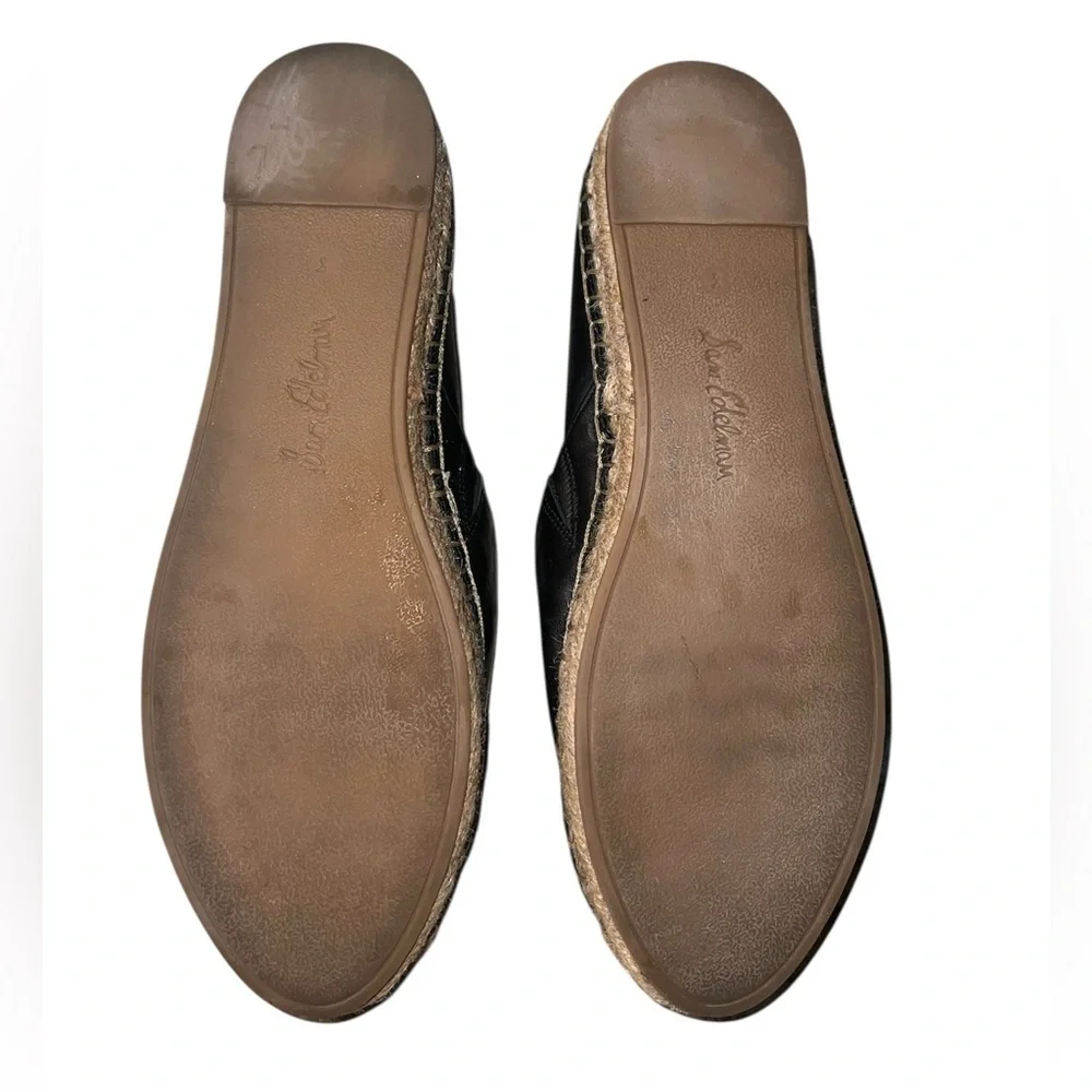 Sam Edelman Black and Tan Espadrilles